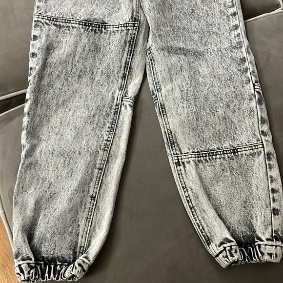 Kancan 5/26 acid wash jogger jeans 5 pockets zipperfly 100% cotton - Picture 2 of 12